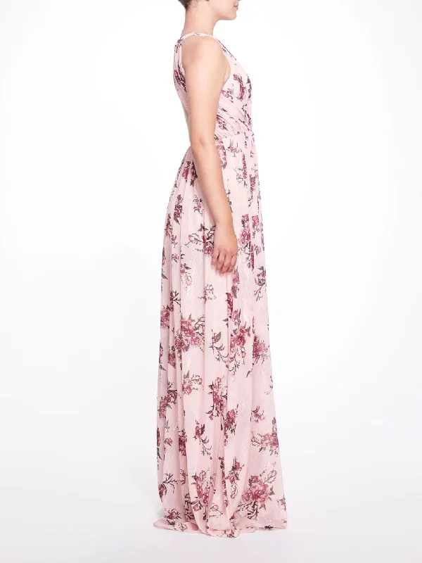 hltr-printed-lurex-chiffon-open-back-gw-blush