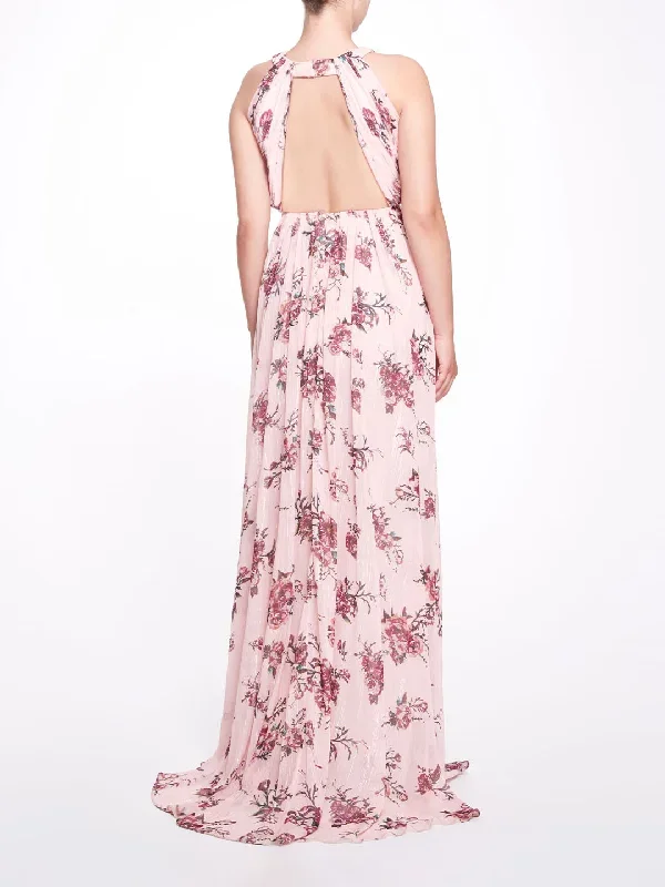 hltr-printed-lurex-chiffon-open-back-gw-blush