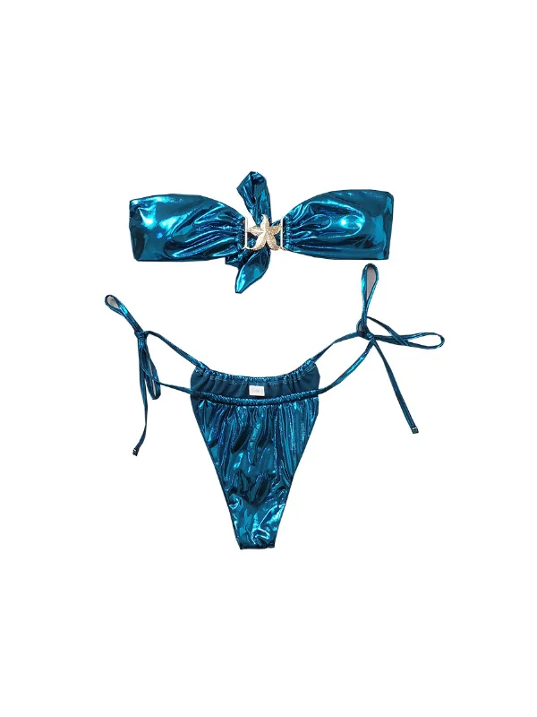 jupiter-starfish-metallic-bikini-two-piece-set