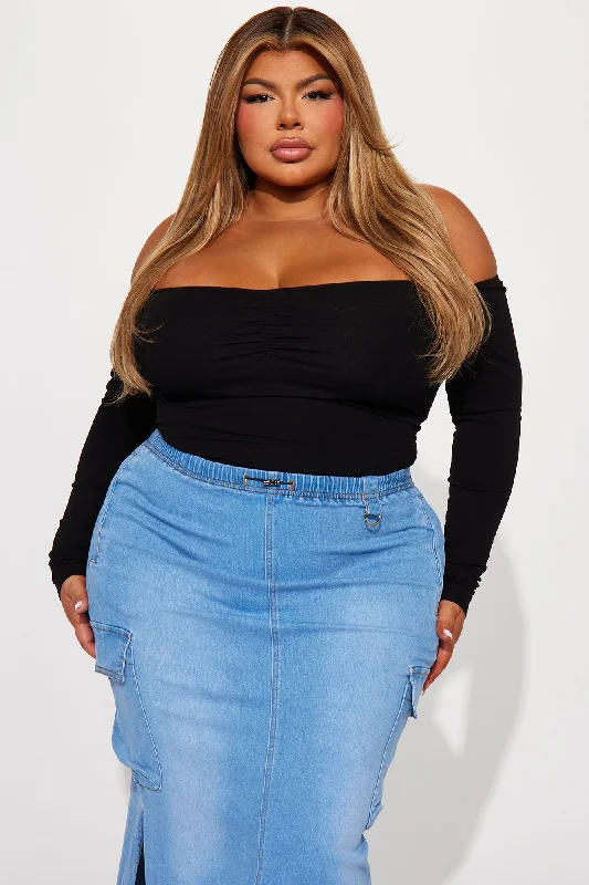 kelly-off-shoulder-bodysuit-black