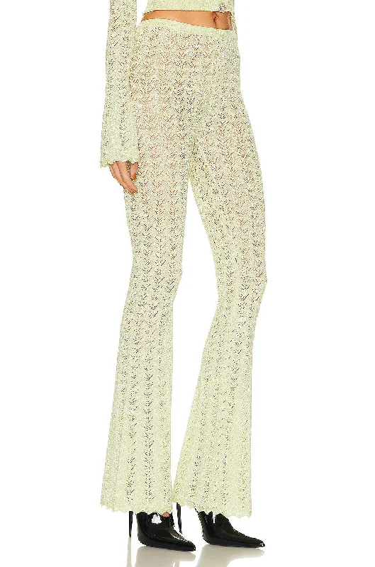 lace-knit-flare-pants