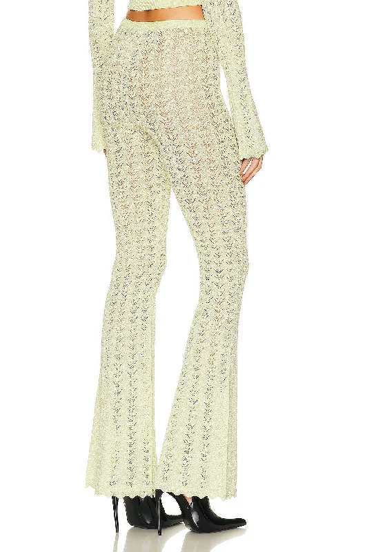 lace-knit-flare-pants