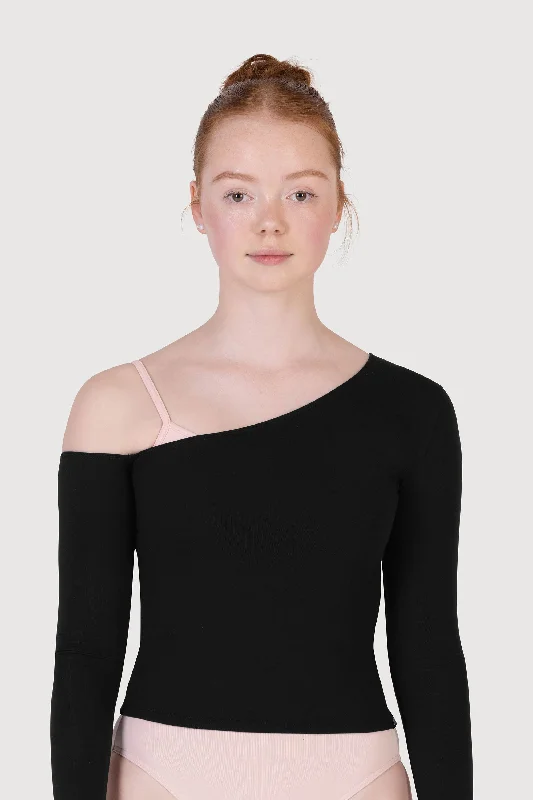 ladies-laoise-soft-asymmetric-top-black