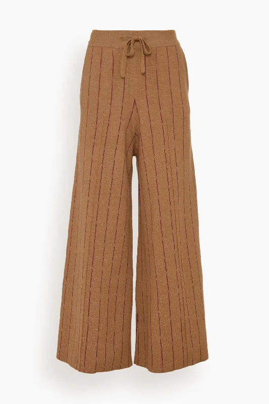 Lia Pant in Camel