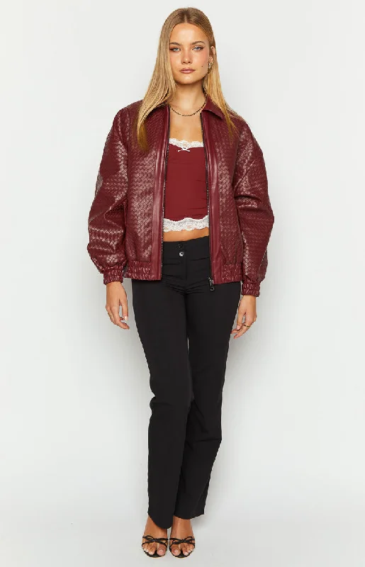 lioness-kenny-burgundy-bomber-jacket