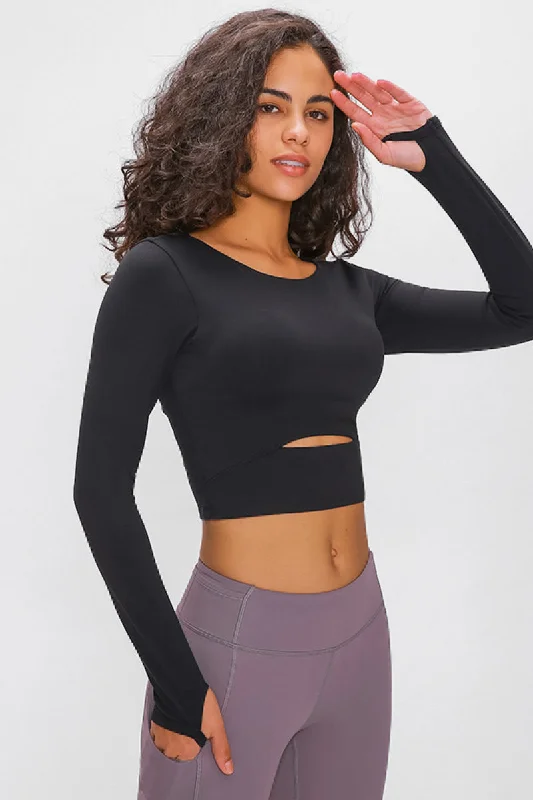 long-sleeve-cropped-top-with-sports-strap