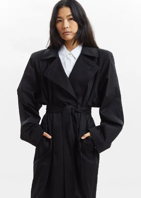 marisol-box-shoulder-trench-black