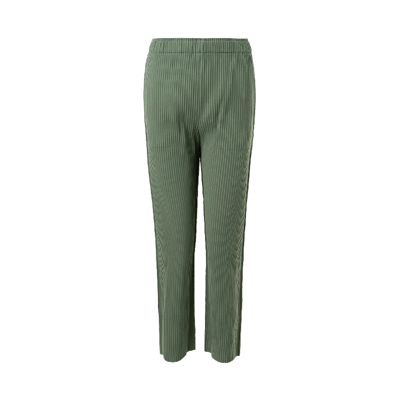 Fine Knit Pleats Color 2 Pants