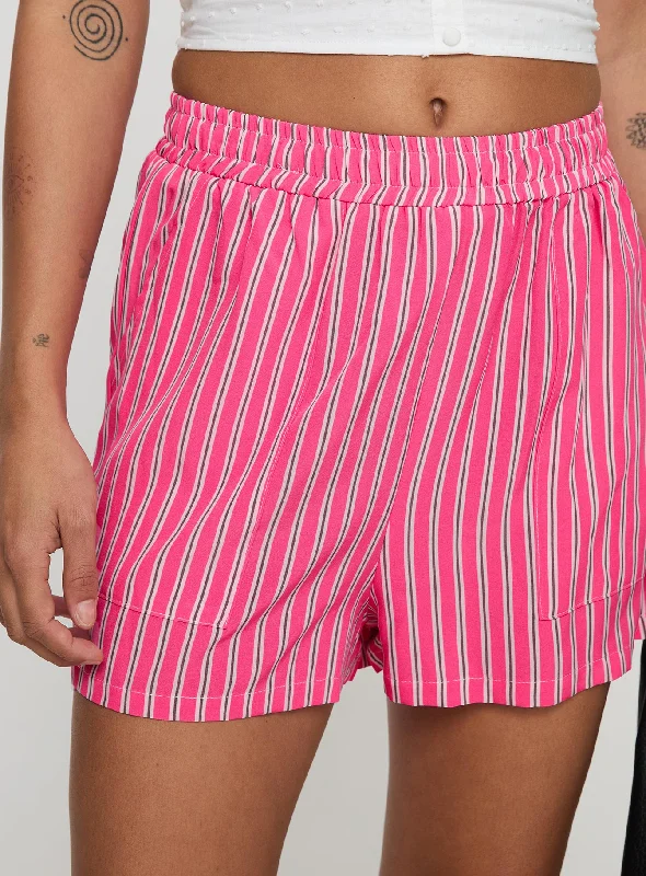 miragea-shorts-hot-pink-stripe