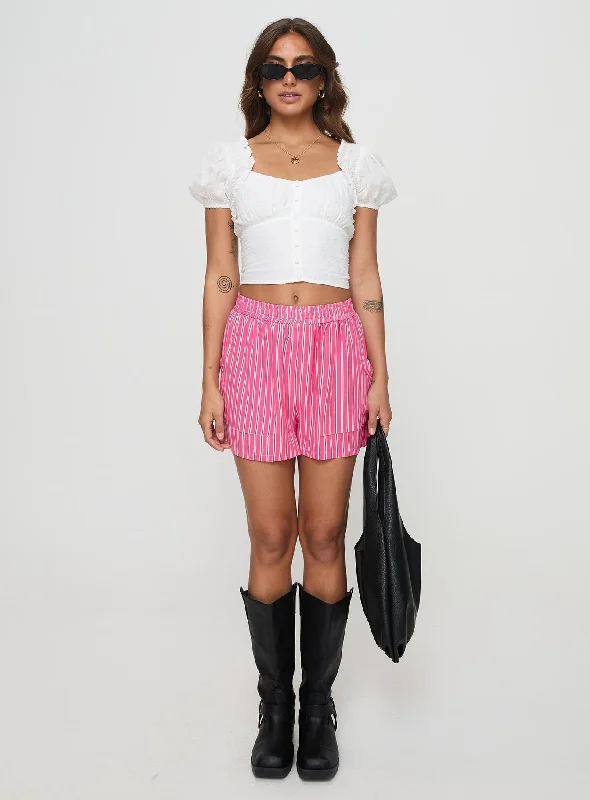 miragea-shorts-hot-pink-stripe