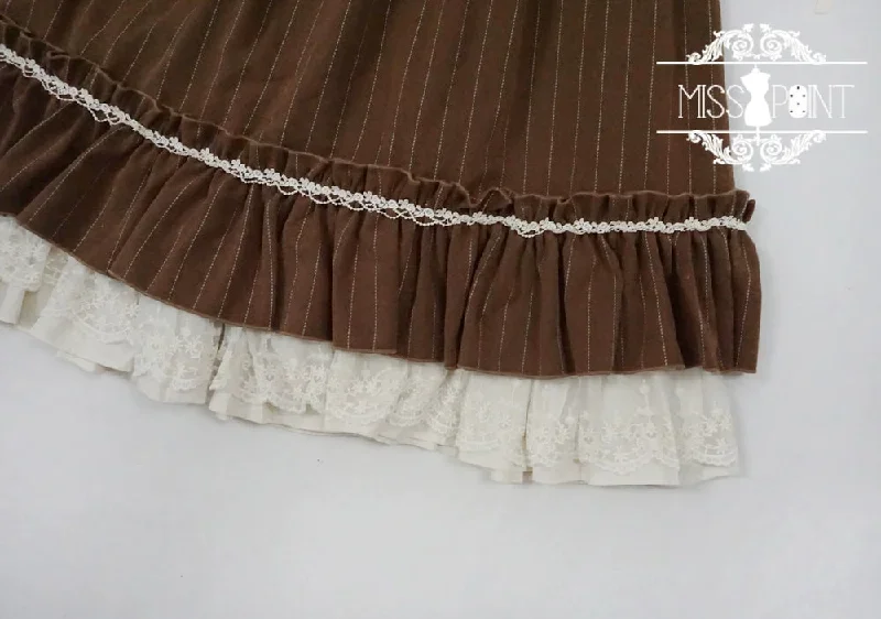 miss-pointroseelegant-lolita-striped-fishbone-skirt