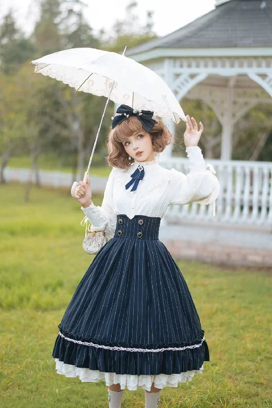 miss-pointroseelegant-lolita-striped-fishbone-skirt