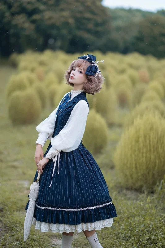 miss-pointroseelegant-lolita-striped-fishbone-skirt