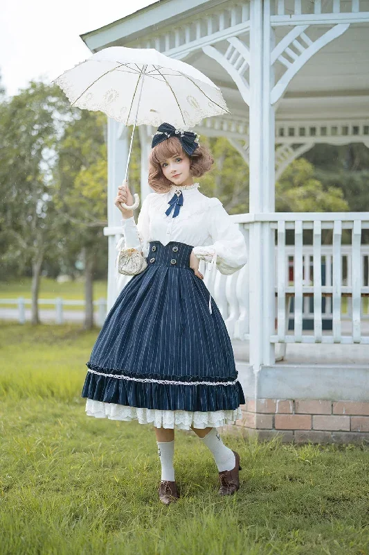 miss-pointroseelegant-lolita-striped-fishbone-skirt