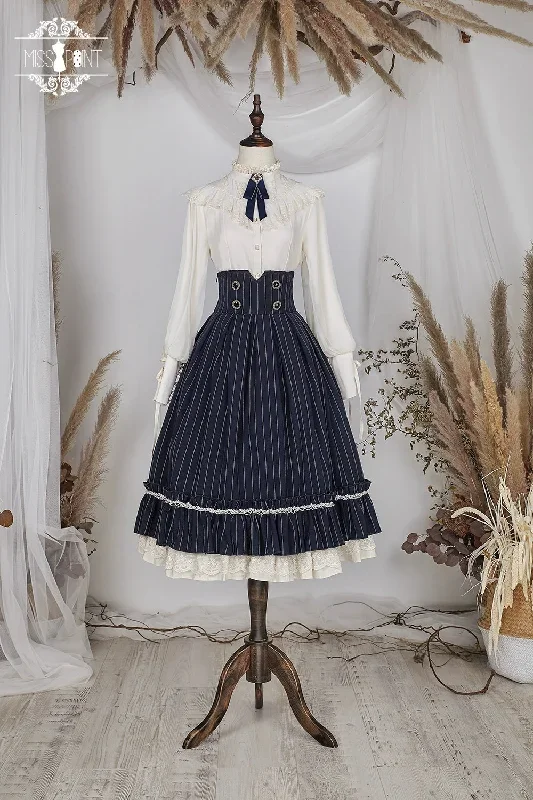 miss-pointroseelegant-lolita-striped-fishbone-skirt