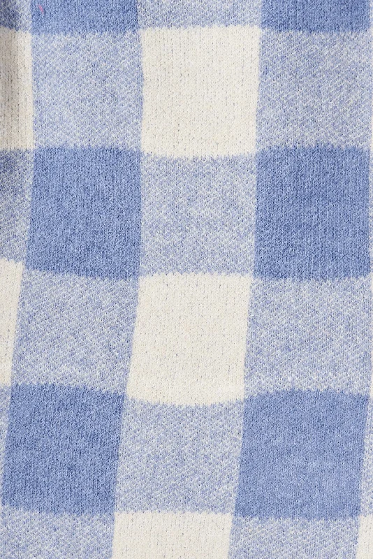 morden-knit-cardigan-in-blue-gingham-wool-blend