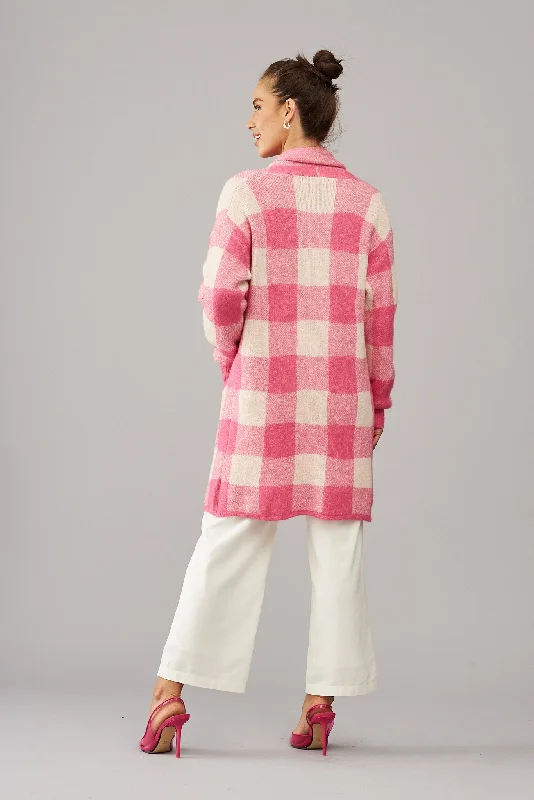 morden-knit-cardigan-in-pink-gingham-wool-blend