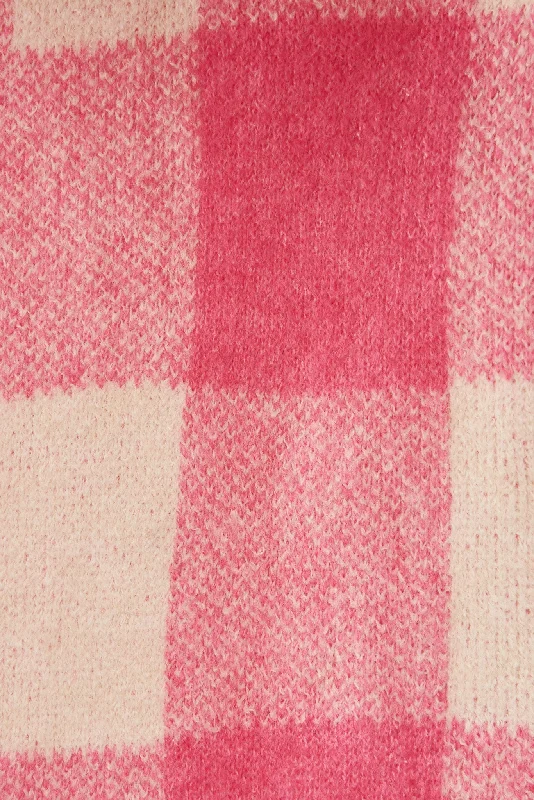 morden-knit-cardigan-in-pink-gingham-wool-blend