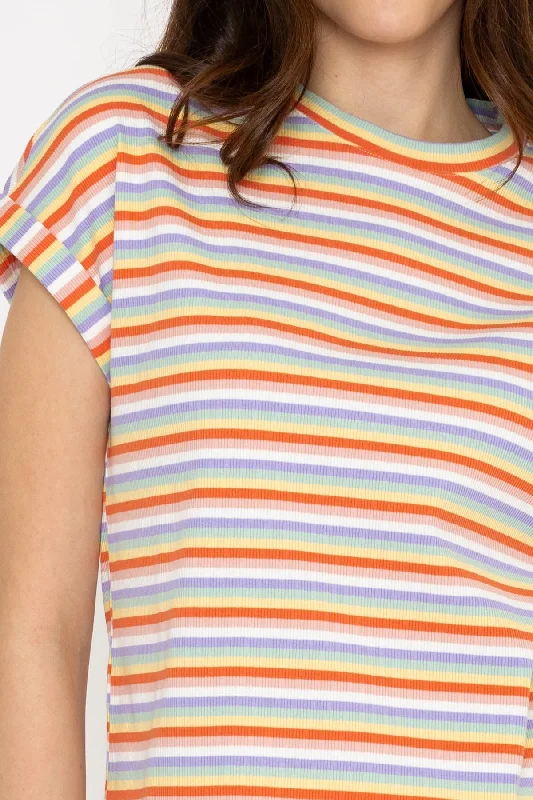 multicolor-short-sleeve-wide-stripe-tee