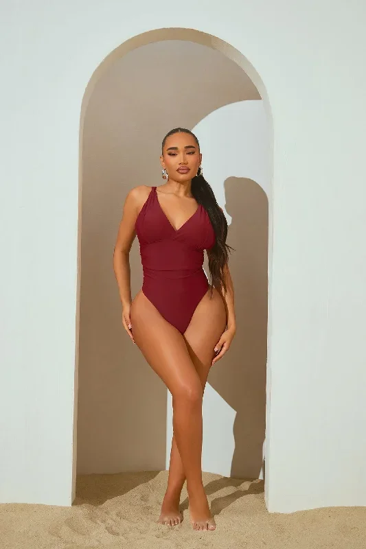 myra-draped-1-piece-swimsuit-burgundy