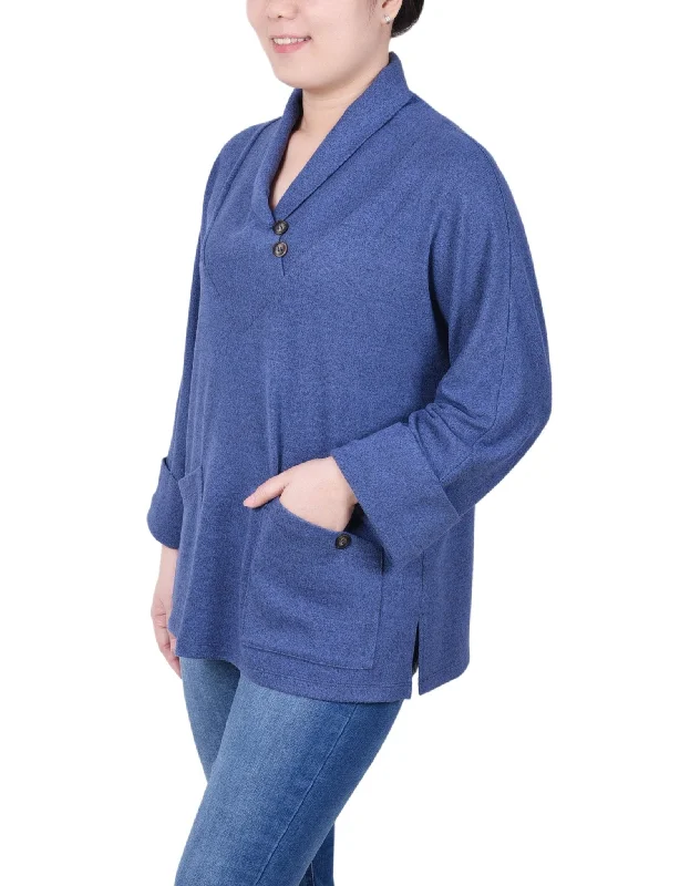 ny-collection-long-sleeve-shawl-collar-top-with-pockets-petite