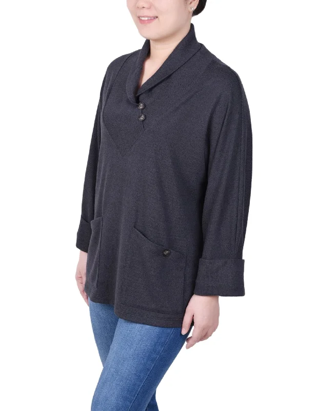 ny-collection-long-sleeve-shawl-collar-top-with-pockets-petite