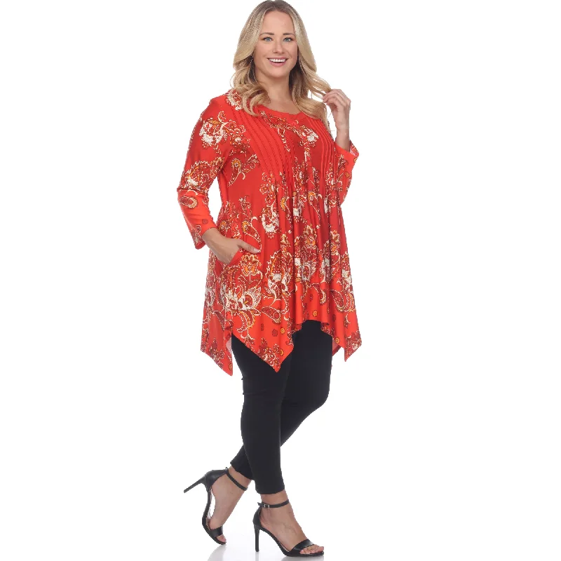 paisley-scoop-neck-top-with-pockets-plus