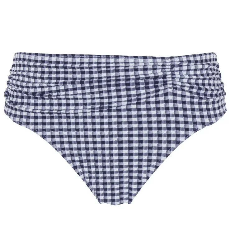 panache-gingham-midi-gathered-swim-pant-sw1729-navy-gingham