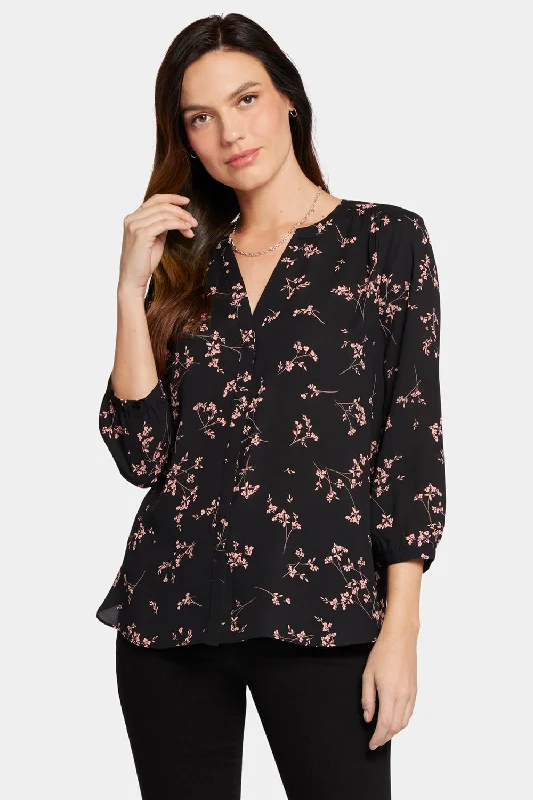 Pintuck Blouse - Cynthiana