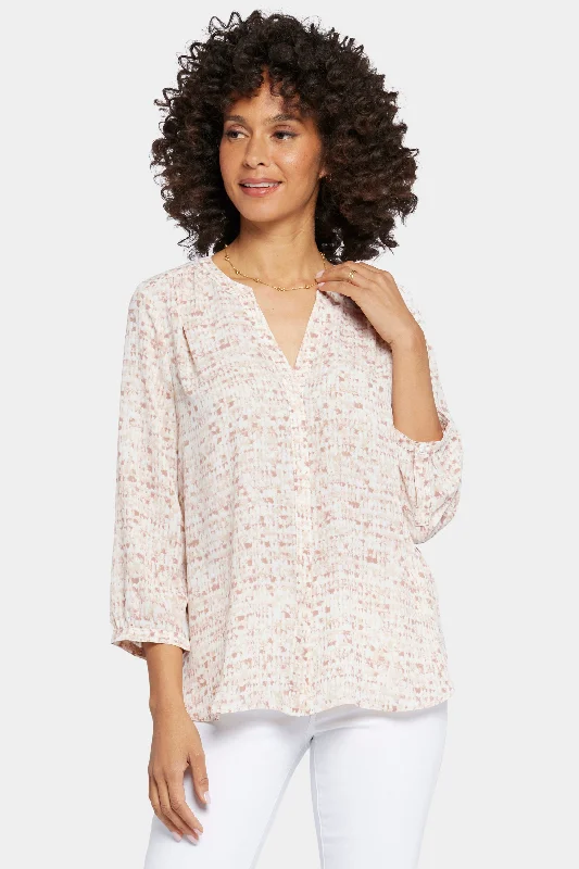 Pintuck Blouse - Prairie Grove