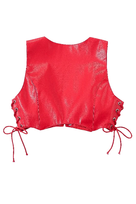 plant-leather-red-corset-top