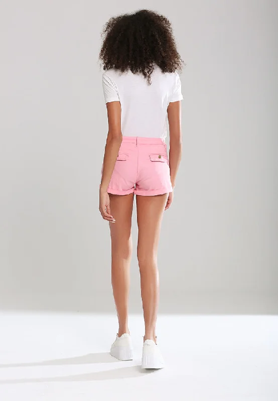 pleated-flap-pocket-shorts