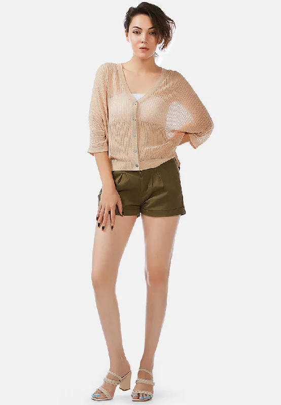 pleated-flap-pocket-shorts