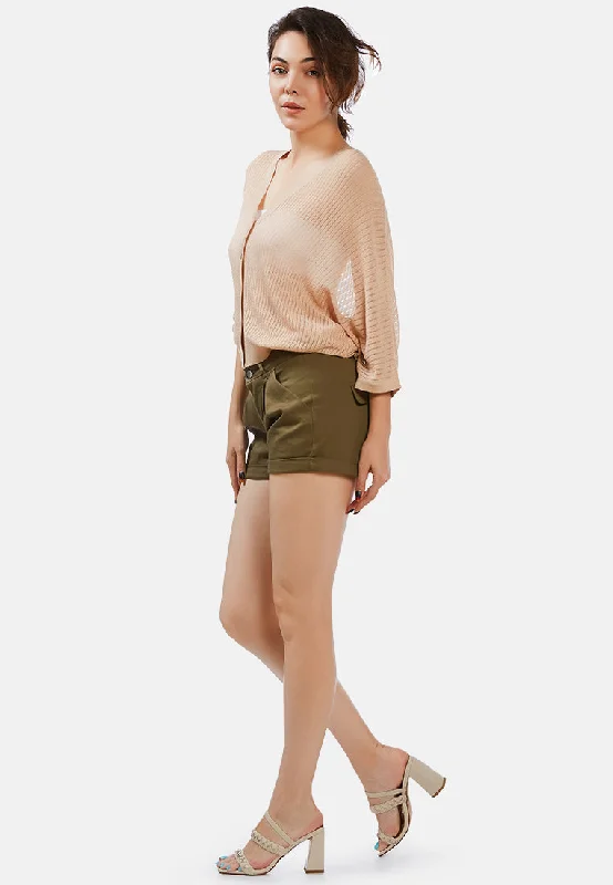 pleated-flap-pocket-shorts