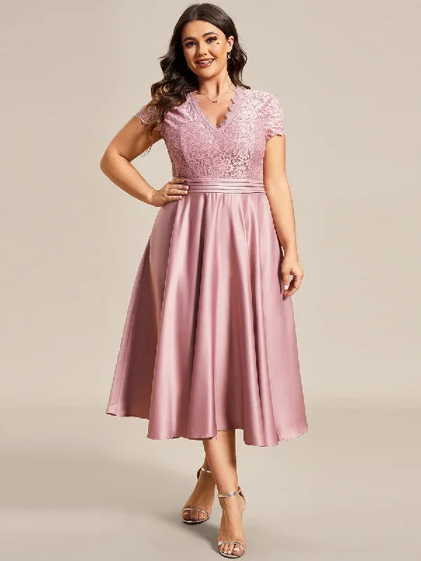 plus-size-romantic-v-neck-lace-bodice-a-line-cocktail-dress-ec40400