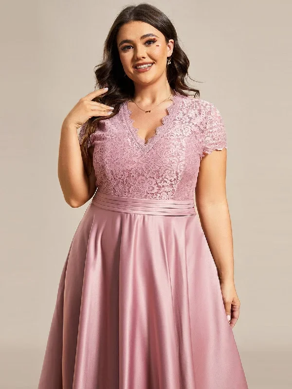 plus-size-romantic-v-neck-lace-bodice-a-line-cocktail-dress-ec40400