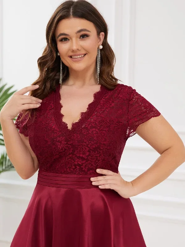 plus-size-romantic-v-neck-lace-bodice-a-line-cocktail-dress-ec40400