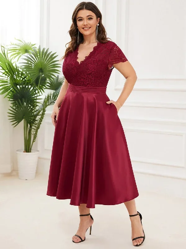 plus-size-romantic-v-neck-lace-bodice-a-line-cocktail-dress-ec40400