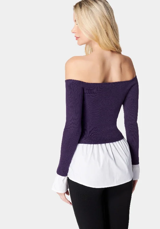 poplin-off-shoulder-sweater-top-midnight-mauve-white-alyssum