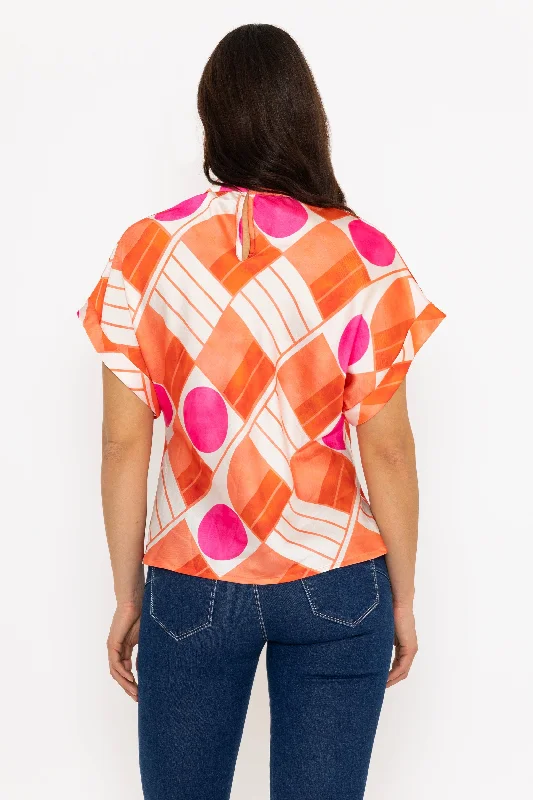 printed-high-neck-sateen-top-in-orange