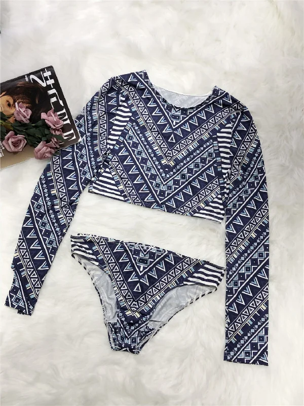 printed-long-sleeve-top-and-brief-swim-set