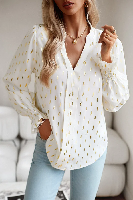 printed-v-neck-pullover-long-sleeved-shirt