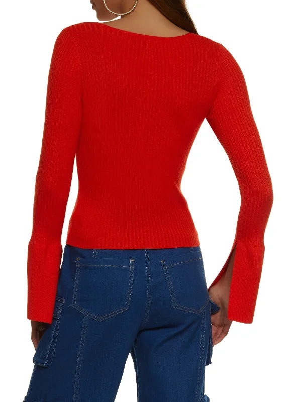 red-ribbed-knit-bell-sleeve-v-neck-sweater-1020075172332