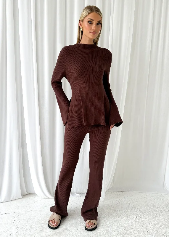 riella-knit-pants-chocolate