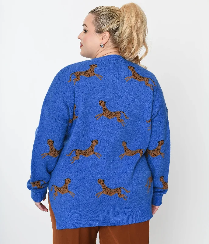 royal-blue-cheetah-oversize-sweater