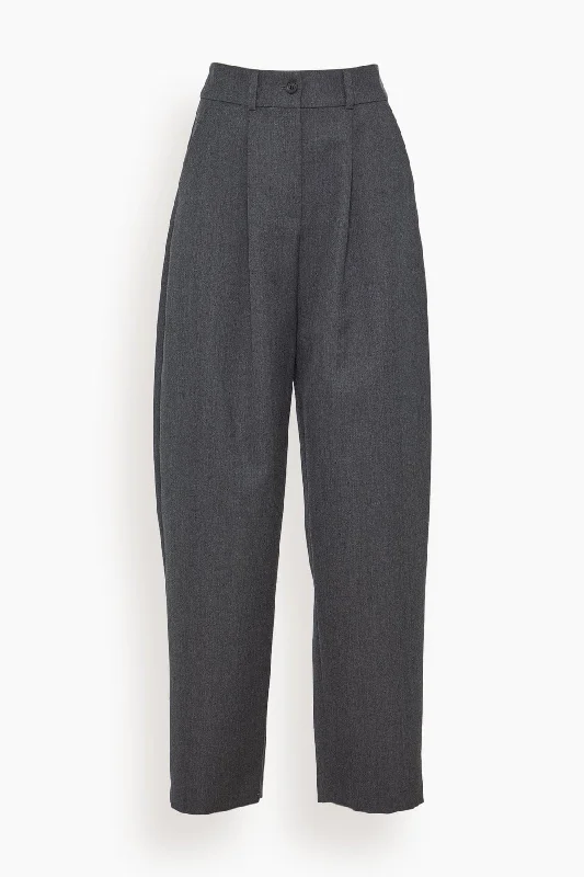 Sada Trousers in Dark Grey