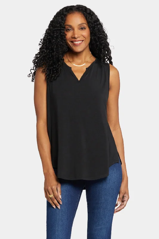 Sleeveless Perfect Tee - Black