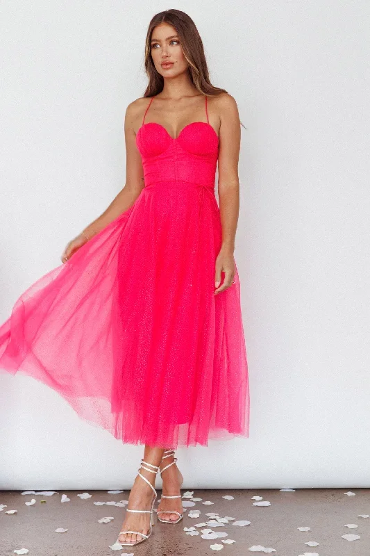 smitten-sweetheart-neckline-chiffon-midi-dress-fuchsia