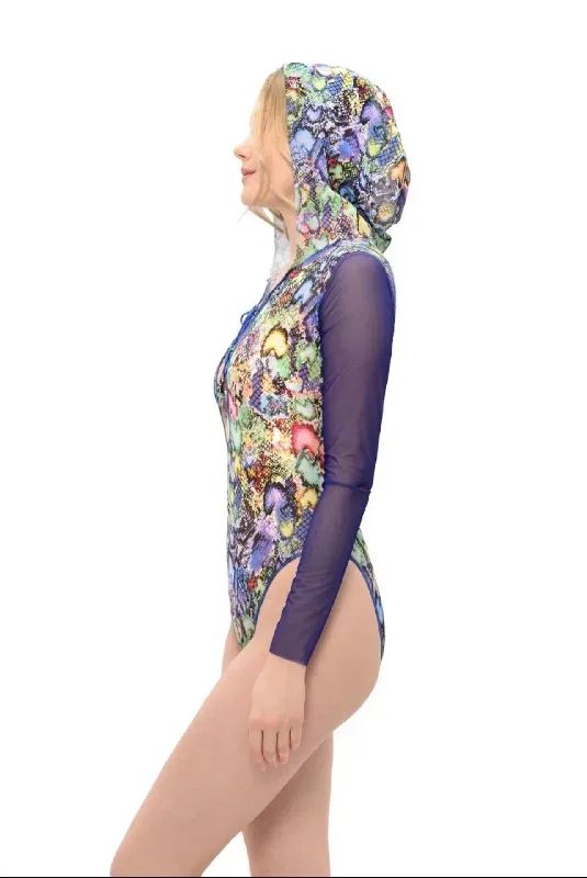 snake-one-piece-swimsuit-with-hood-lace