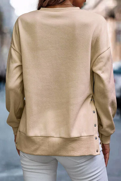 snap-detail-round-neck-dropped-shoulder-sweatshirt